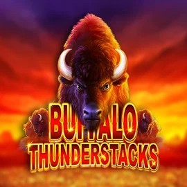 Buffalo Thunderstacks logo by Amatic Industries at Big Casino
