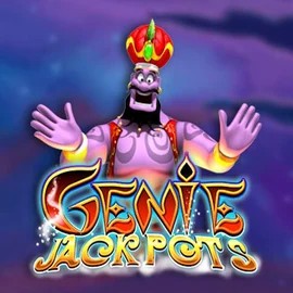 Genie Jackpots by Blueprint Gaming, showcased at bigcasinologin.it – game logo