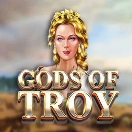 Gods of Troy slot logo by Red Tiger Gaming at Big Casino