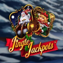 Jingle Jackpots online game logo by Dragon Gaming on bigcasinologin.it
