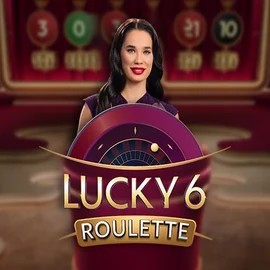 Lucky 6 Roulette online game logo by Pragmatic Play on bigcasinologin.it