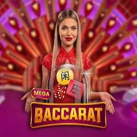 Mega Baccarat by Pragmatic Play, showcased at bigcasinologin.it – game logo