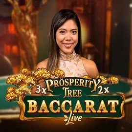 Official Live Casino logo: Prosperity Tree Baccarat by Evolution at Big Casino