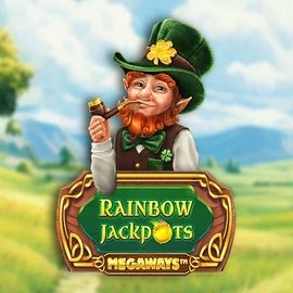 Rainbow Jackpots Megaways game by Red Tiger Gaming – logo hosted on Big Casino
