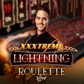 XXXtreme Lightning Roulette slot logo by Evolution at Big Casino